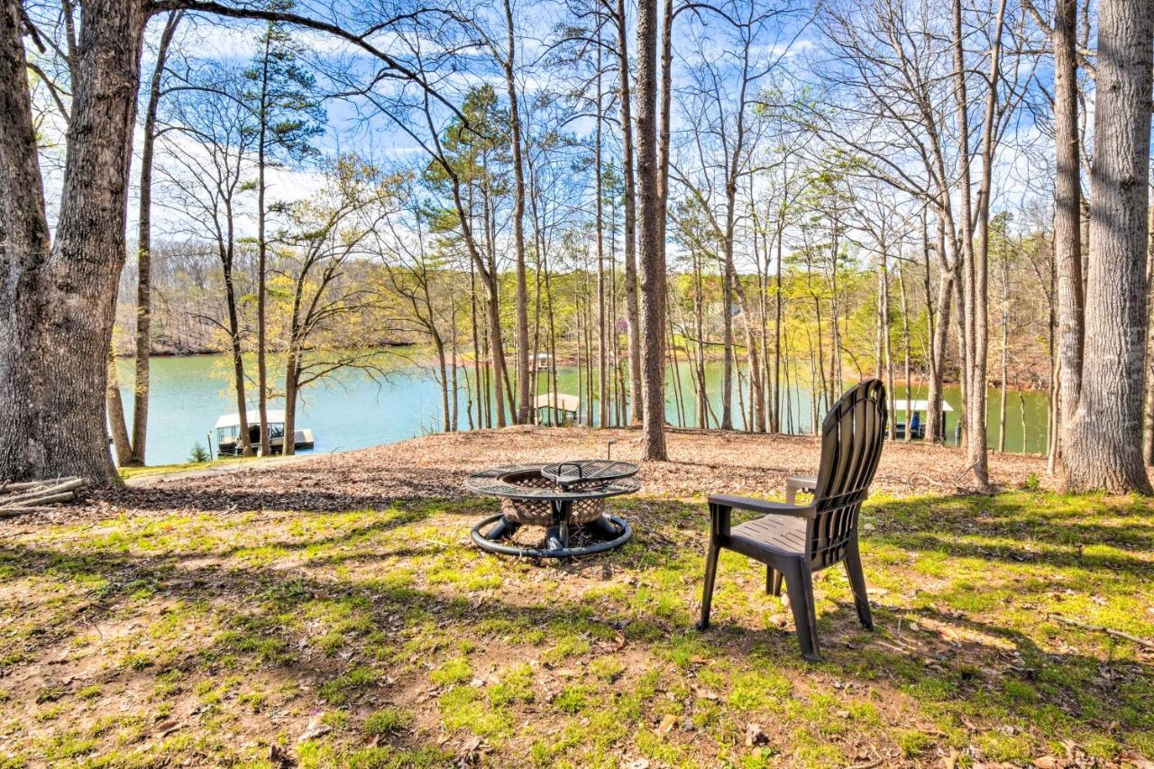 Townville Lake House With Private Dock, Kayaks! Fair Play Exterior foto