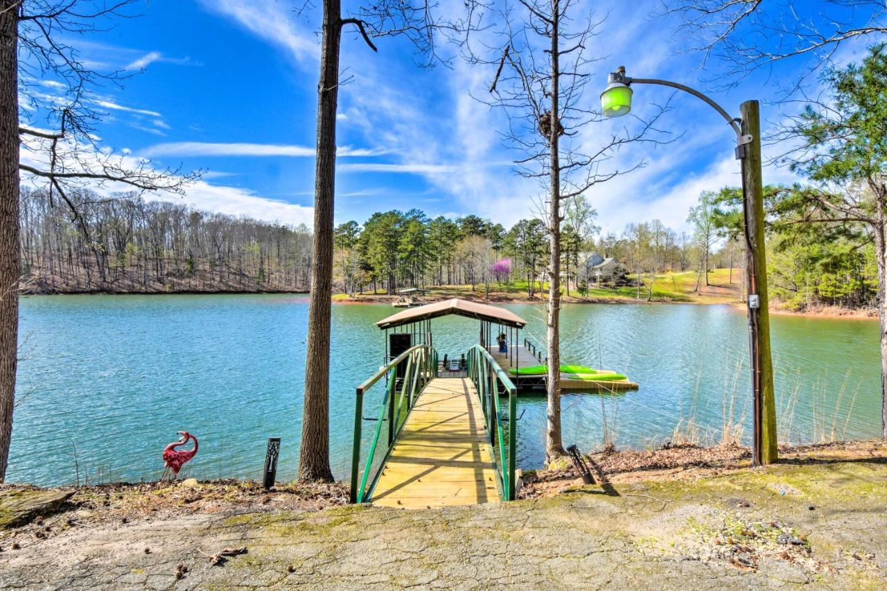 Townville Lake House With Private Dock, Kayaks! Fair Play Exterior foto